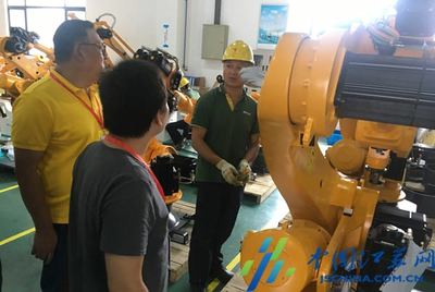 砥礪奮進(jìn)的五年 走進(jìn)南京埃斯頓工廠，自主研發(fā)技術(shù)造機(jī)器人